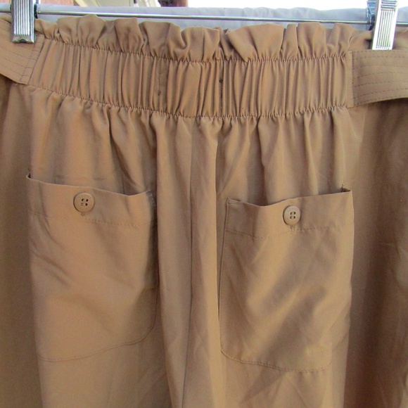 Tommy Hilfiger Brown Wide Leg Pants - Picture 5 of 6